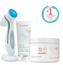 Load image into Gallery viewer, The ultimate pack! Lumispa and Collagen Plus duo, and Sunright Tanner